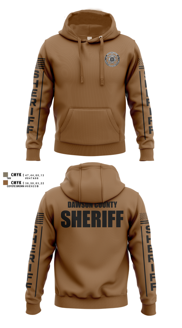 Hoodie, Dawson County Sheriff’s Office, Police, Teamtime, Team time, sublimation, custom sports apparel, team uniforms, spirit wear, spiritwear, sports uniforms, custom shirts, team store, custom team store, fundraiser sports, apparel fundraiser