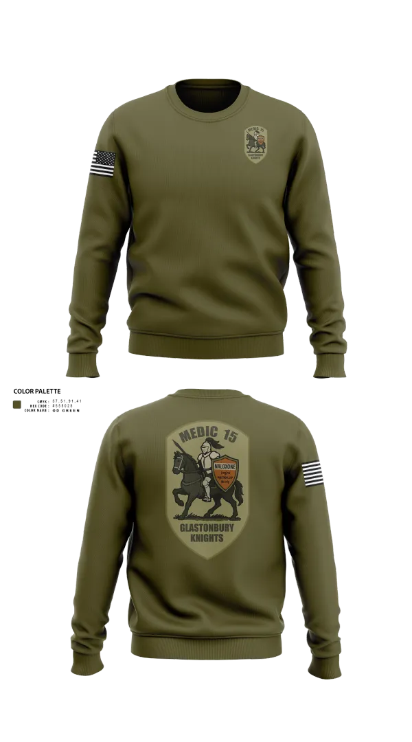 Crew Neck Sweatshirt, Engine 15, , Teamtime, Team time, sublimation, custom sports apparel, team uniforms, spirit wear, spiritwear, sports uniforms, custom shirts, team store, custom team store, fundraiser sports, apparel fundraiser