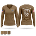 382 Special Reaction Team Women's Long Sleeve V-neck Shirt - 1