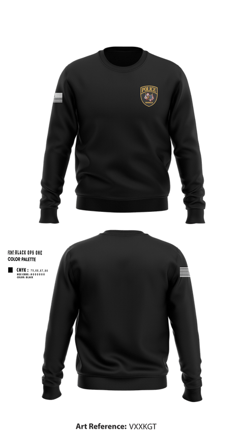 Crew Neck Sweatshirt, Seminole Police Department, Police, Teamtime, Team time, sublimation, custom sports apparel, team uniforms, spirit wear, spiritwear, sports uniforms, custom shirts, team store, custom team store, fundraiser sports, apparel fundraiser