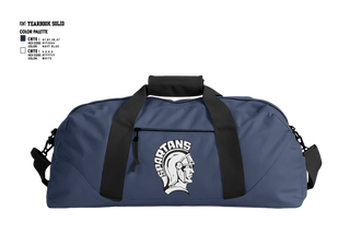 Duffle Bag, Milford Spartans Boys Soccer, Men's Soccer, Teamtime, Team time, sublimation, custom sports apparel, team uniforms, spirit wear, spiritwear, sports uniforms, custom shirts, team store, custom team store, fundraiser sports, apparel fundraiser