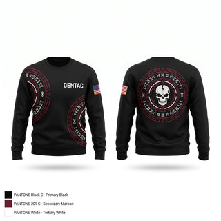 Crew Neck Sweatshirt, Dentac, Army, Teamtime, Team time, sublimation, custom sports apparel, team uniforms, spirit wear, spiritwear, sports uniforms, custom shirts, team store, custom team store, fundraiser sports, apparel fundraiser