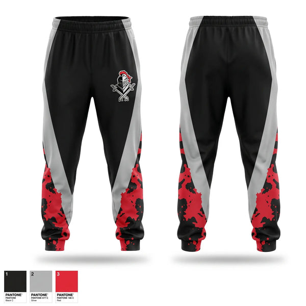 Sweatpants, Knights Track Club, Track & Field, Teamtime, Team time, sublimation, custom sports apparel, team uniforms, spirit wear, spiritwear, sports uniforms, custom shirts, team store, custom team store, fundraiser sports, apparel fundraiser