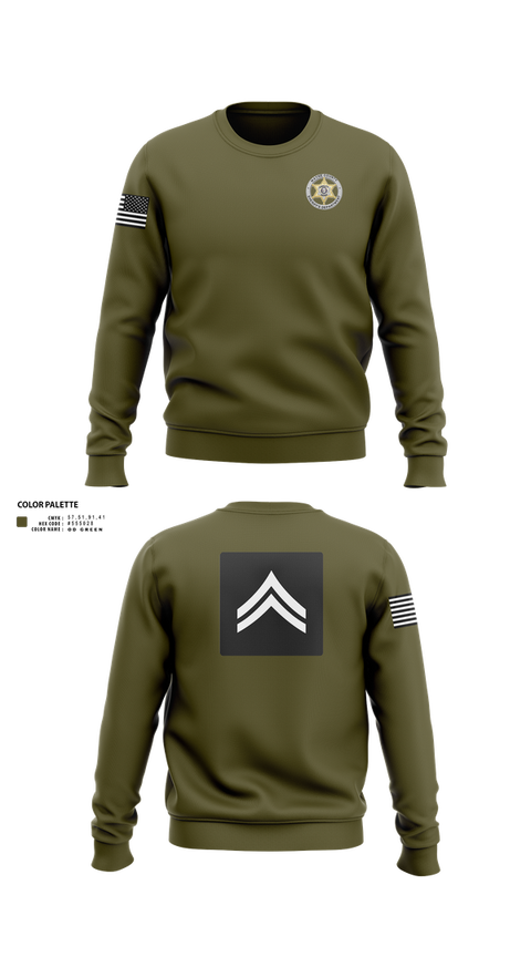Crew Neck Sweatshirt, Wayne County Sheriff’s Department, Police, Teamtime, Team time, sublimation, custom sports apparel, team uniforms, spirit wear, spiritwear, sports uniforms, custom shirts, team store, custom team store, fundraiser sports, apparel fundraiser