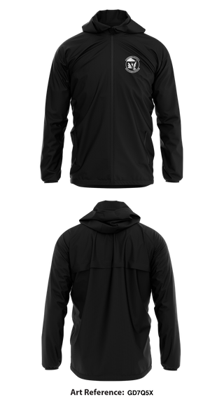 Windbreaker, 90th Security Forces Squadron, Air Force, Teamtime, Team time, sublimation, custom sports apparel, team uniforms, spirit wear, spiritwear, sports uniforms, custom shirts, team store, custom team store, fundraiser sports, apparel fundraiser
