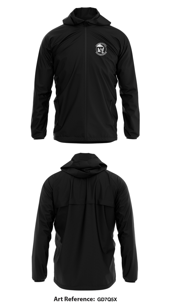Windbreaker, 90th Security Forces Squadron, Air Force, Teamtime, Team time, sublimation, custom sports apparel, team uniforms, spirit wear, spiritwear, sports uniforms, custom shirts, team store, custom team store, fundraiser sports, apparel fundraiser