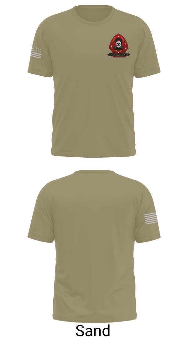 Old School Cotton Feel Shirt, 2nd Recon Battalion, , Teamtime, Team time, sublimation, custom sports apparel, team uniforms, spirit wear, spiritwear, sports uniforms, custom shirts, team store, custom team store, fundraiser sports, apparel fundraiser