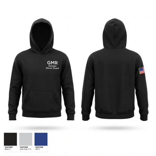 Hoodie, GMR Georgia Honor Guard, EMS/EMT, Teamtime, Team time, sublimation, custom sports apparel, team uniforms, spirit wear, spiritwear, sports uniforms, custom shirts, team store, custom team store, fundraiser sports, apparel fundraiser