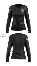 Station 9 Women's Long Sleeve V-neck Shirt - 21