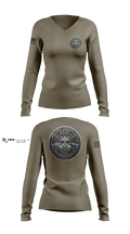 Special Operations Response Team 75879816 Women's Long Sleeve V-neck Shirt - 1