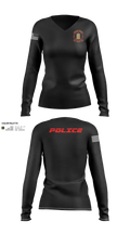 Douglass Township Police Department 8004628 Women's Long Sleeve V-neck Shirt - 30