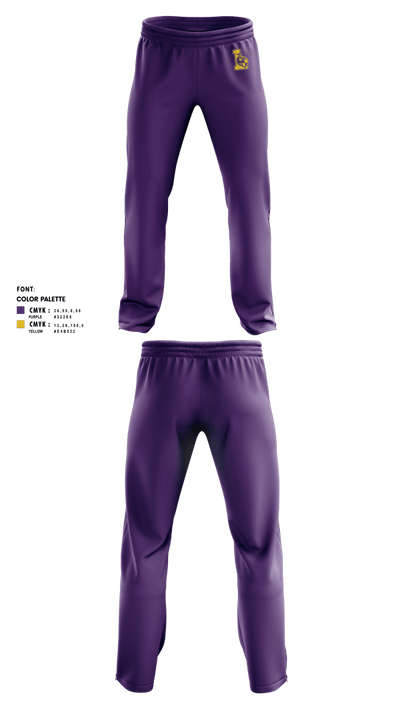 Lynwood High School 52856874 Sweatpants - 5