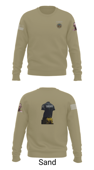 Crew Neck Sweatshirt, Sheriff Transportation, , Teamtime, Team time, sublimation, custom sports apparel, team uniforms, spirit wear, spiritwear, sports uniforms, custom shirts, team store, custom team store, fundraiser sports, apparel fundraiser