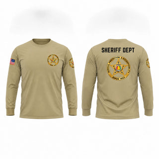 Long Sleeve Performance Shirt, Covington County Sheriffs Dept, Police, Teamtime, Team time, sublimation, custom sports apparel, team uniforms, spirit wear, spiritwear, sports uniforms, custom shirts, team store, custom team store, fundraiser sports, apparel fundraiser