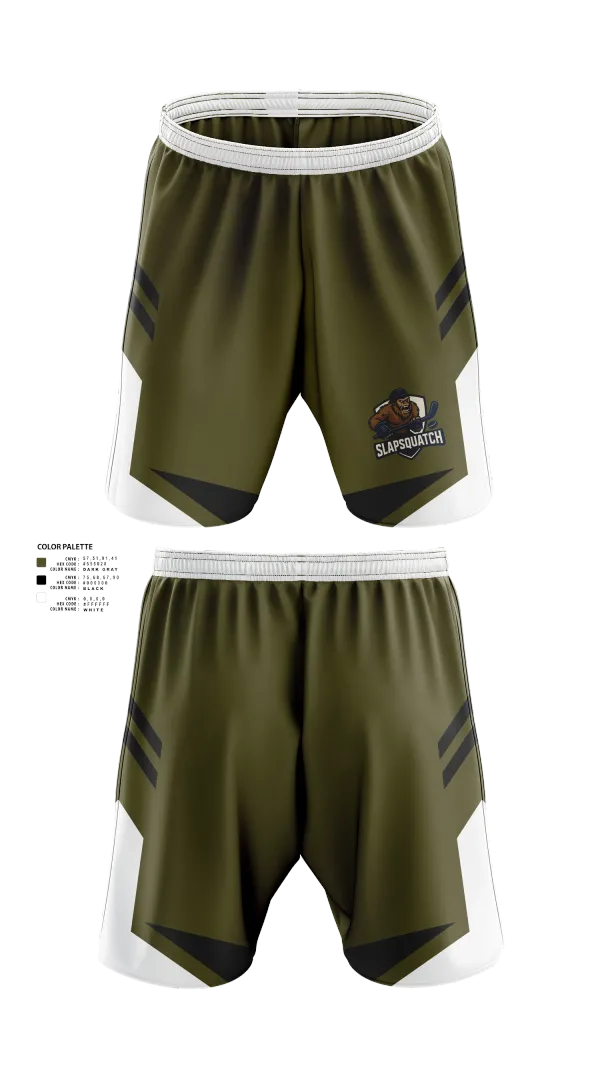 Athletic Shorts With Pockets, Slapsquatch, Ice Hockey, Teamtime, Team time, sublimation, custom sports apparel, team uniforms, spirit wear, spiritwear, sports uniforms, custom shirts, team store, custom team store, fundraiser sports, apparel fundraiser