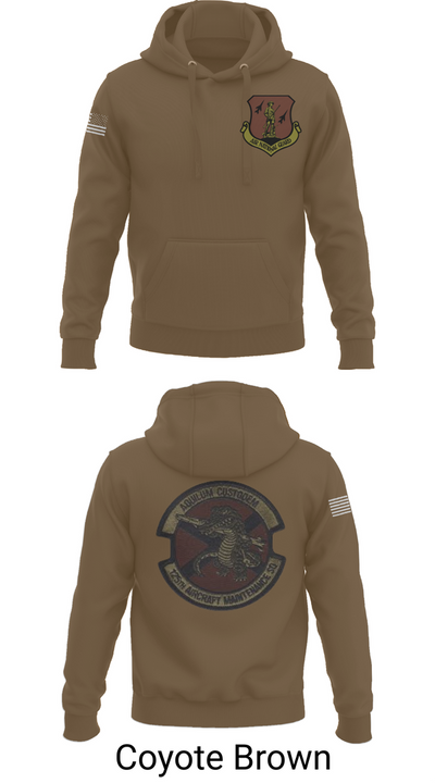 125th Tactical Aircraft Maintenance SQ 70898638 Hoodie - 17