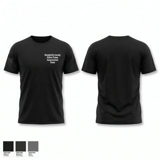 Old School Cotton Feel Shirt, Dougherty County Police Crime Suppression Team, Police, Teamtime, Team time, sublimation, custom sports apparel, team uniforms, spirit wear, spiritwear, sports uniforms, custom shirts, team store, custom team store, fundraiser sports, apparel fundraiser