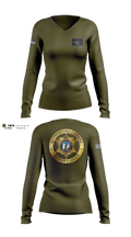 Rutherford County Sheriff’s Office Women's Long Sleeve V-neck Shirt - 101