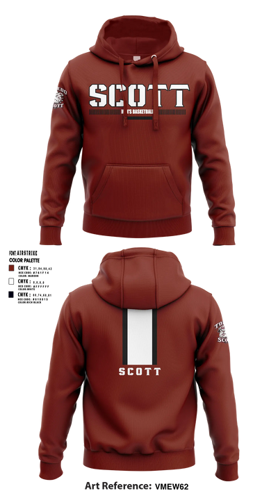 Scott High School Hoodie - 13