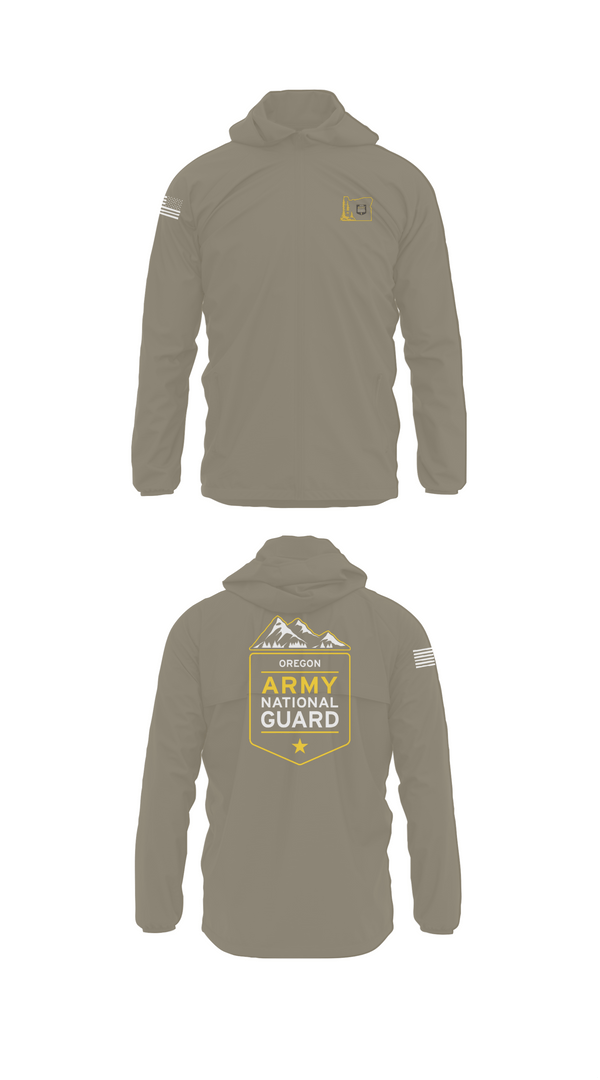 Windbreaker, Oregon Army National Guard, National Guard, Teamtime, Team time, sublimation, custom sports apparel, team uniforms, spirit wear, spiritwear, sports uniforms, custom shirts, team store, custom team store, fundraiser sports, apparel fundraiser