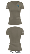 315 MSG 82175130 Women's Short Sleeve V-neck Shirt - 68