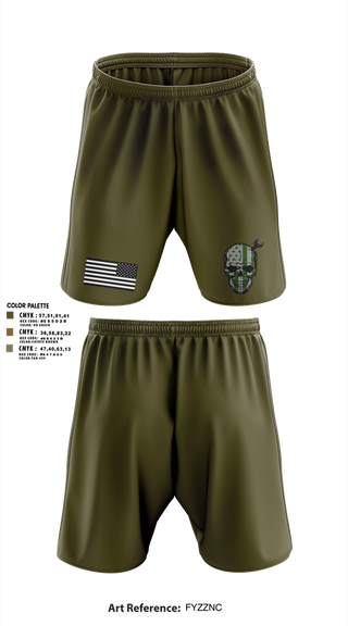 Athletic Shorts With Pockets, Fco 3-4AHB, , Teamtime, Team time, sublimation, custom sports apparel, team uniforms, spirit wear, spiritwear, sports uniforms, custom shirts, team store, custom team store, fundraiser sports, apparel fundraiser