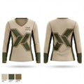 Y.A.K Gang 51934013 Women's Long Sleeve V-neck Shirt - 1