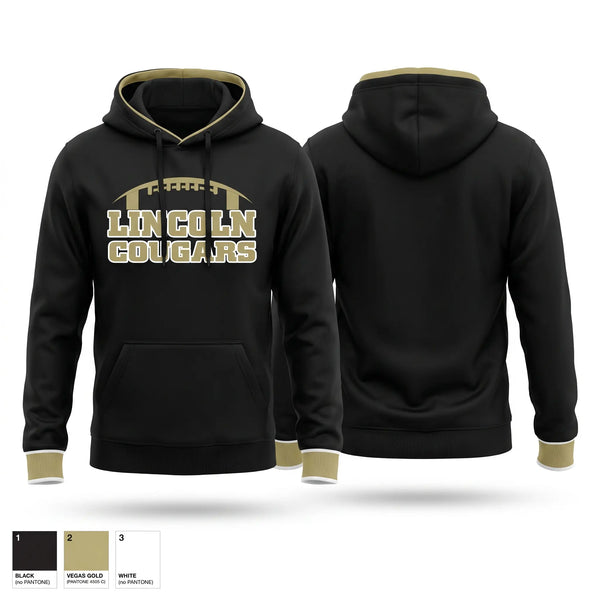 Hoodie, Lincoln Cougars, , Teamtime, Team time, sublimation, custom sports apparel, team uniforms, spirit wear, spiritwear, sports uniforms, custom shirts, team store, custom team store, fundraiser sports, apparel fundraiser