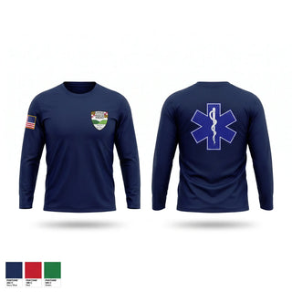 Long Sleeve Performance Shirt, Lavale volunteer rescue squad, EMS/EMT, Teamtime, Team time, sublimation, custom sports apparel, team uniforms, spirit wear, spiritwear, sports uniforms, custom shirts, team store, custom team store, fundraiser sports, apparel fundraiser