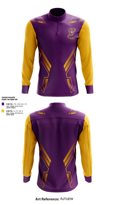 Southern Tornadoes Volleyball 88726702 Quarter Zip Jacket - 1