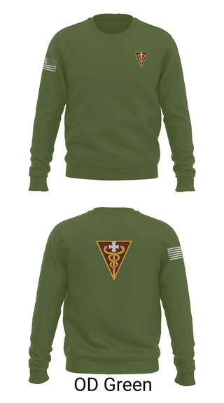 Crew Neck Sweatshirt, 3D THEATER MEDICAL COMMAND, , Teamtime, Team time, sublimation, custom sports apparel, team uniforms, spirit wear, spiritwear, sports uniforms, custom shirts, team store, custom team store, fundraiser sports, apparel fundraiser
