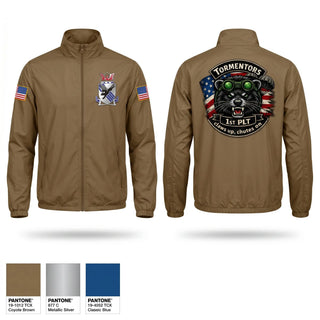 Windbreaker, 1st PLT 2-505, Army, Teamtime, Team time, sublimation, custom sports apparel, team uniforms, spirit wear, spiritwear, sports uniforms, custom shirts, team store, custom team store, fundraiser sports, apparel fundraiser