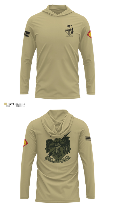HHB 160th FIST 59313657 Long Sleeve hooded sunshirt - 6