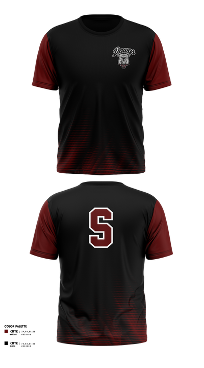 Sobrato HS Bulldogs 65561027 Short Sleeve Performance Shirt - 6