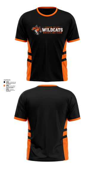 Short Sleeve Performance Shirt, Carson Valley Wildcats, Wrestling, Teamtime, Team time, sublimation, custom sports apparel, team uniforms, spirit wear, spiritwear, sports uniforms, custom shirts, team store, custom team store, fundraiser sports, apparel fundraiser