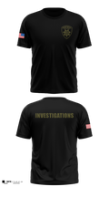 Brentwood Police Investigations Old School Cotton Feel Shirt - 5