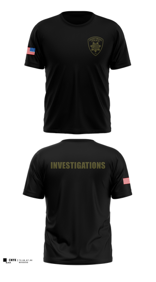 Old School Cotton Feel Shirt, Brentwood Police Investigations, Police, Teamtime, Team time, sublimation, custom sports apparel, team uniforms, spirit wear, spiritwear, sports uniforms, custom shirts, team store, custom team store, fundraiser sports, apparel fundraiser