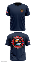 Dona Ana fire Rescue Station 42 Old School Cotton Feel Shirt - 3