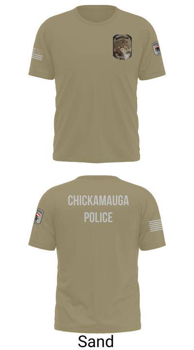 Chickamauga Police 51367773 Short Sleeve Performance Shirt - 91