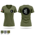 Bibb County Tactical EMS Women's Short Sleeve V-neck Shirt - 1