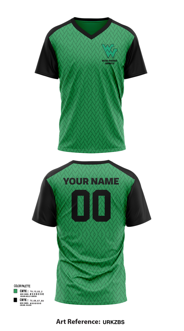 Womens Soccer Jersey, Weeki Wachee Hornets, Women's Soccer, Teamtime, Team time, sublimation, custom sports apparel, team uniforms, spirit wear, spiritwear, sports uniforms, custom shirts, team store, custom team store, fundraiser sports, apparel fundraiser