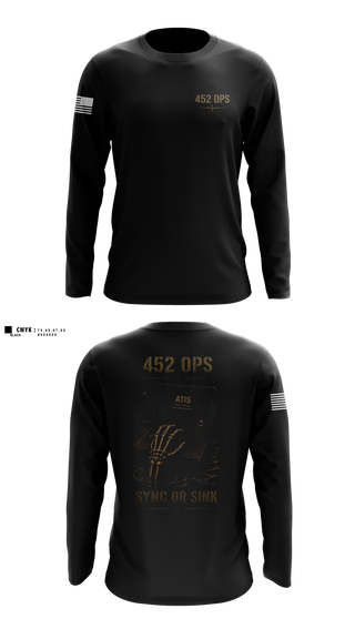 Long Sleeve Performance Shirt, 452 MED DET, Army, Teamtime, Team time, sublimation, custom sports apparel, team uniforms, spirit wear, spiritwear, sports uniforms, custom shirts, team store, custom team store, fundraiser sports, apparel fundraiser