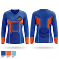 Maces Lane Middle School 64528523 Women's Long Sleeve V-neck Shirt - 10