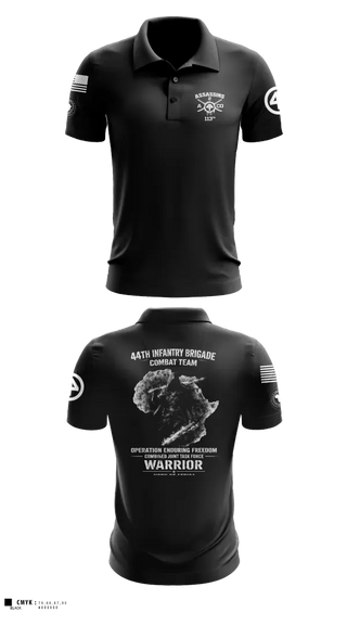 Short Sleeve Performance Polo, 44th IBCT, Army, Teamtime, Team time, sublimation, custom sports apparel, team uniforms, spirit wear, spiritwear, sports uniforms, custom shirts, team store, custom team store, fundraiser sports, apparel fundraiser