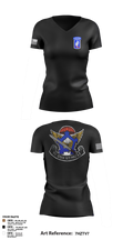 HHC, Brigade Support Battalion 173D IBCT(A) 58990050 Women's Short Sleeve V-neck Shirt - 3