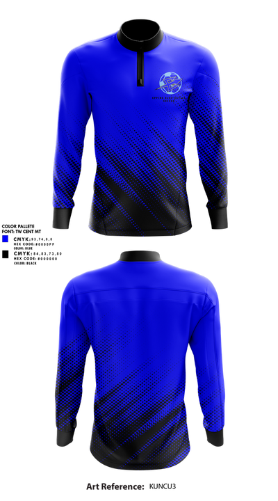 Epping Blue Devils 11703664 Quarter Zip Jacket - 2