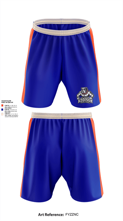 Lucy Addison Middle School 49610587 Athletic Shorts With Pockets - 2