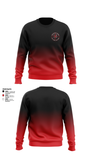 Crew Neck Sweatshirt, FBC Jackson, Police, Teamtime, Team time, sublimation, custom sports apparel, team uniforms, spirit wear, spiritwear, sports uniforms, custom shirts, team store, custom team store, fundraiser sports, apparel fundraiser