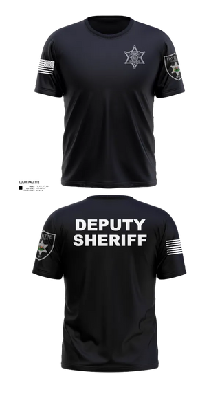 Old School Cotton Feel Shirt, Fayette County Sheriff WV, Police, Teamtime, Team time, sublimation, custom sports apparel, team uniforms, spirit wear, spiritwear, sports uniforms, custom shirts, team store, custom team store, fundraiser sports, apparel fundraiser