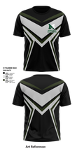 Minnechaug Regional High School Cheer 84223142 Short Sleeve Performance Shirt - 1